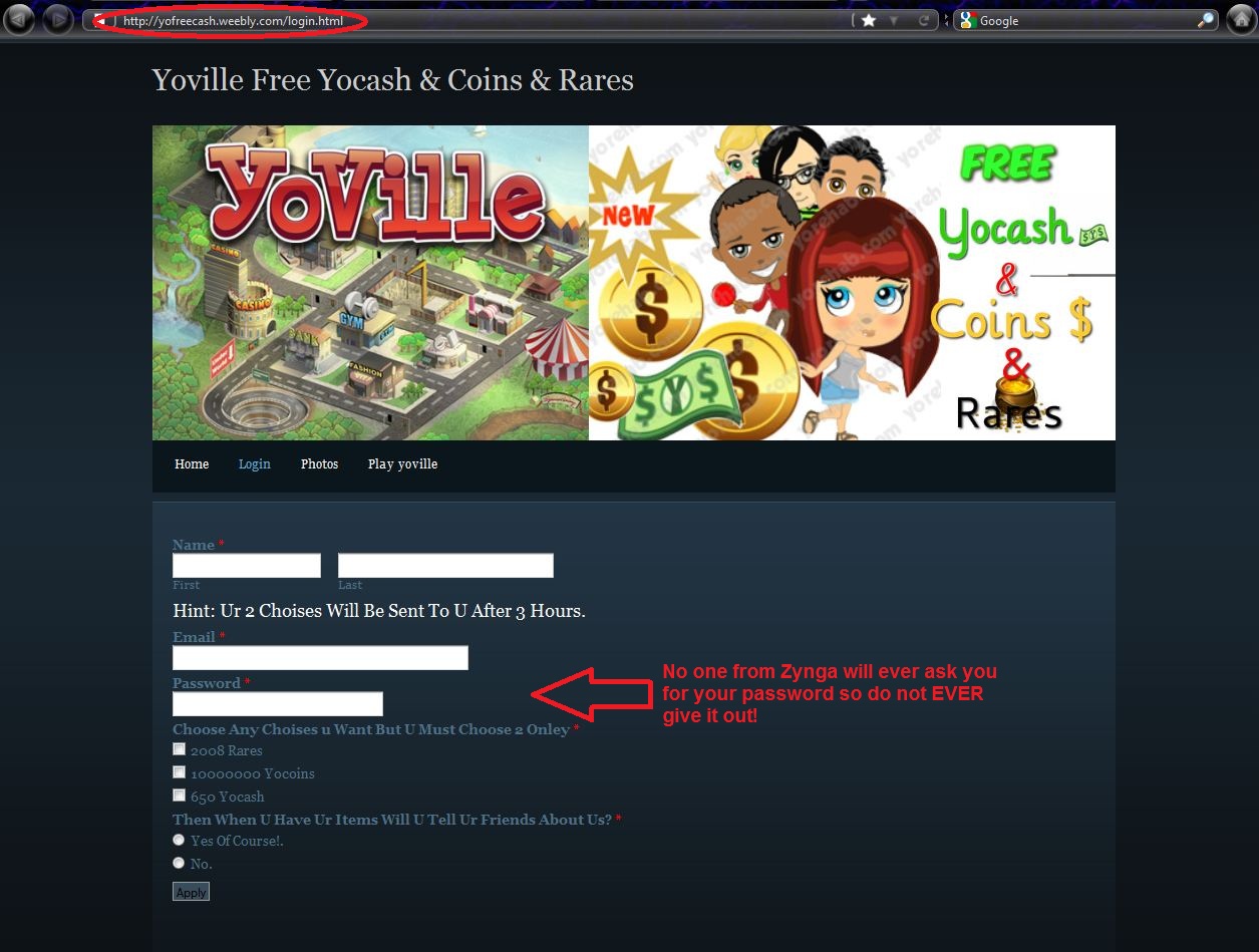 how to get yocash on yoville without buying it